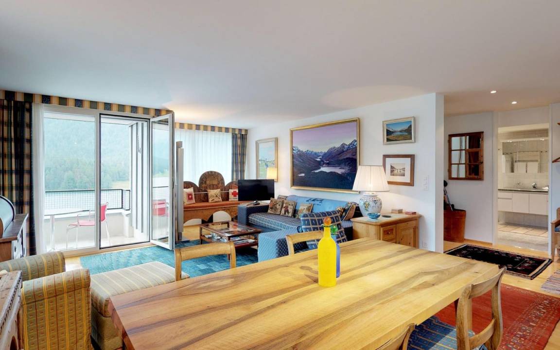 St. Moritz Apartment | 70 m² Apartment ∙ 1 bedroom ∙ 2 guests