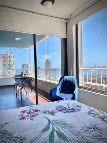 Cavancha Apartment | Depto frente a Playa con hermosa vista al mar Condominio Mar Egeo
