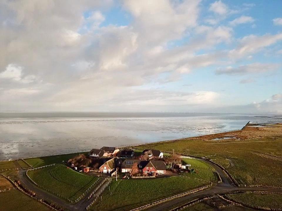 Langeneß Apartment | Kapitänshaus Meerblick