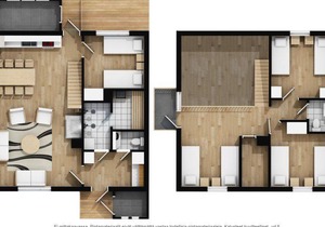 80 m² House ∙ 3 bedrooms ∙ 8 guests