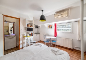 Studio Péniche pour 2 personnes, insolite et charmant