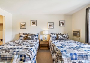 Two Double bed Hotel Room with outdoor heated pool 216