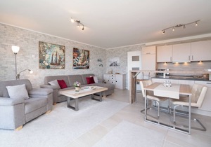 Vacation apartment "Seebrücke" for 2 persons Baltic Sea view - allergy friendly