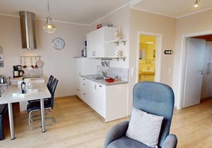With roof terrace - vacation apartment in Pelzerhaken on the Baltic Sea