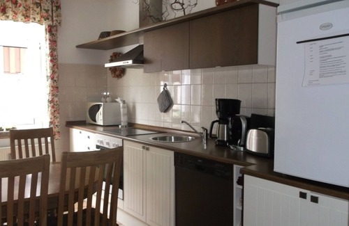 Wernigerode Apartment | Apartment in a restored half-timbered house from 1900 with a beautiful garden and animals