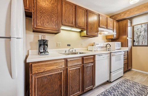 Aspen Condo | Riverfront Condo, with a Pool & Hot Tub