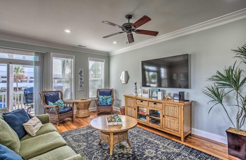 Garden City House | Beach Home with Optional Heated Pool, Walk to Ocean!