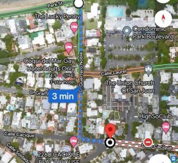 Punta Las Marias Apartment | Casona Apt 3 @ Ocean Park/3 min Walk to Beach - Nuevo