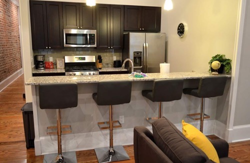 Central Business District Condo | Entertainment Themed-The Picayune, Historic luxury condo with balcony, 2 blocks