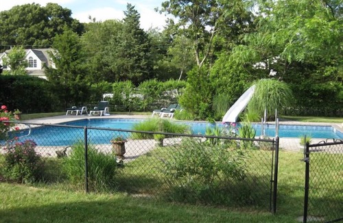East Marion House | House by the Bay with Large In-ground Pool, Steps from Beach