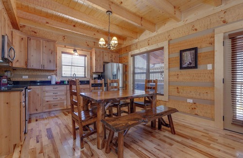 Chalet Village North Cabin | Lover's Hideaway by Jackson Mountain Rentals