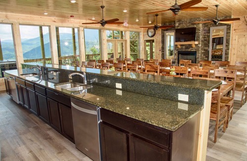 Chalet Village North Cabin | Mansion In The Sky 11 Bedroom Cabin by RedAwning