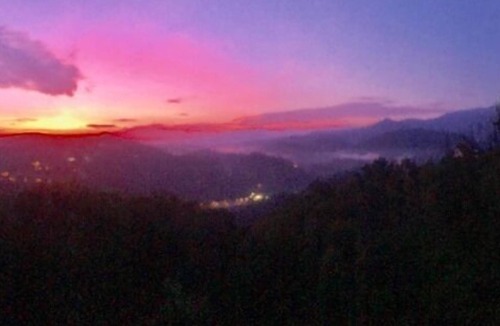Chalet Village Cabin | Mansion In The Sky: Luxe Retreat with Breathtaking Views Over Downtown Gatlinburg!
