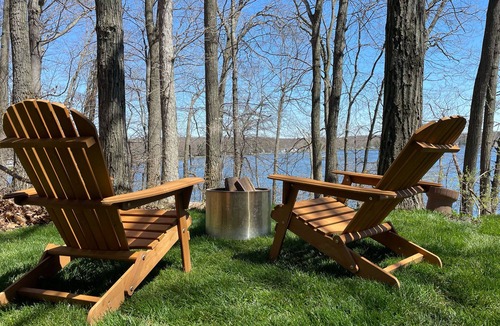 Pierson Cottage | Private dock on large, spring-fed lake with kayaks