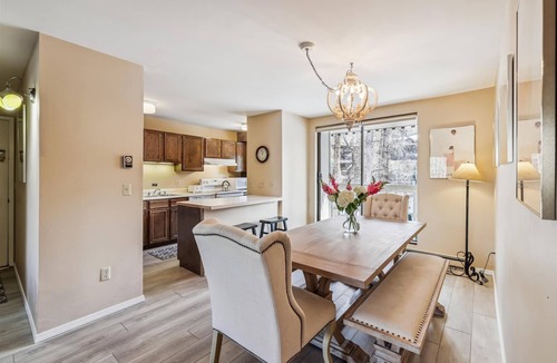 Aspen Condo | Riverfront Condo, with a Pool & Hot Tub