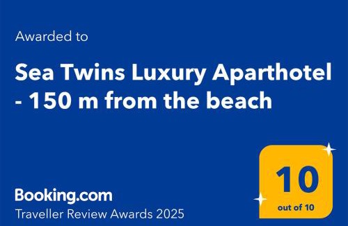Sunny Beach Apartment | Sea Twins Luxury Aparthotel - 150 m from the beach