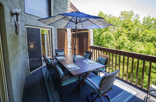 Chalet Village Condo | Smoky Mountain Getaway. Close to Ober Mtn. 2.7 miles from the Gatlinburg strip.