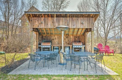 East Burke Apartment | Versatile Condo Balcony, Bike Trails On-Site
