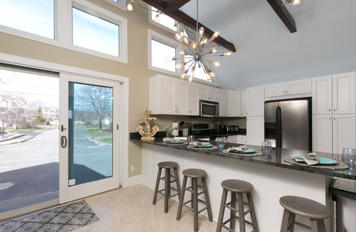 Westbrook Center House | Waterfront House with picture-perfect views from all 3 levels.