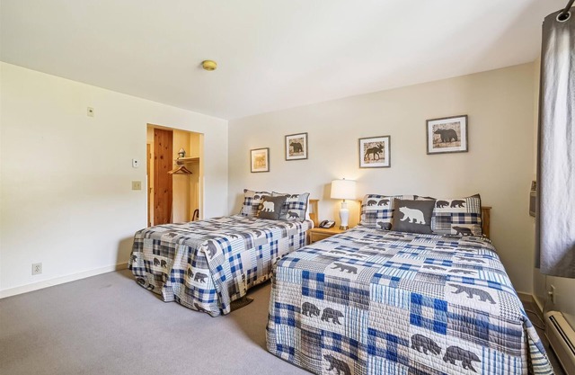 Two Double bed Hotel Room with outdoor heated pool 216