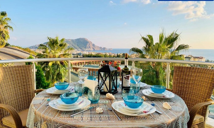 Alanya Apartment | Panorama Sea View VIP apartment