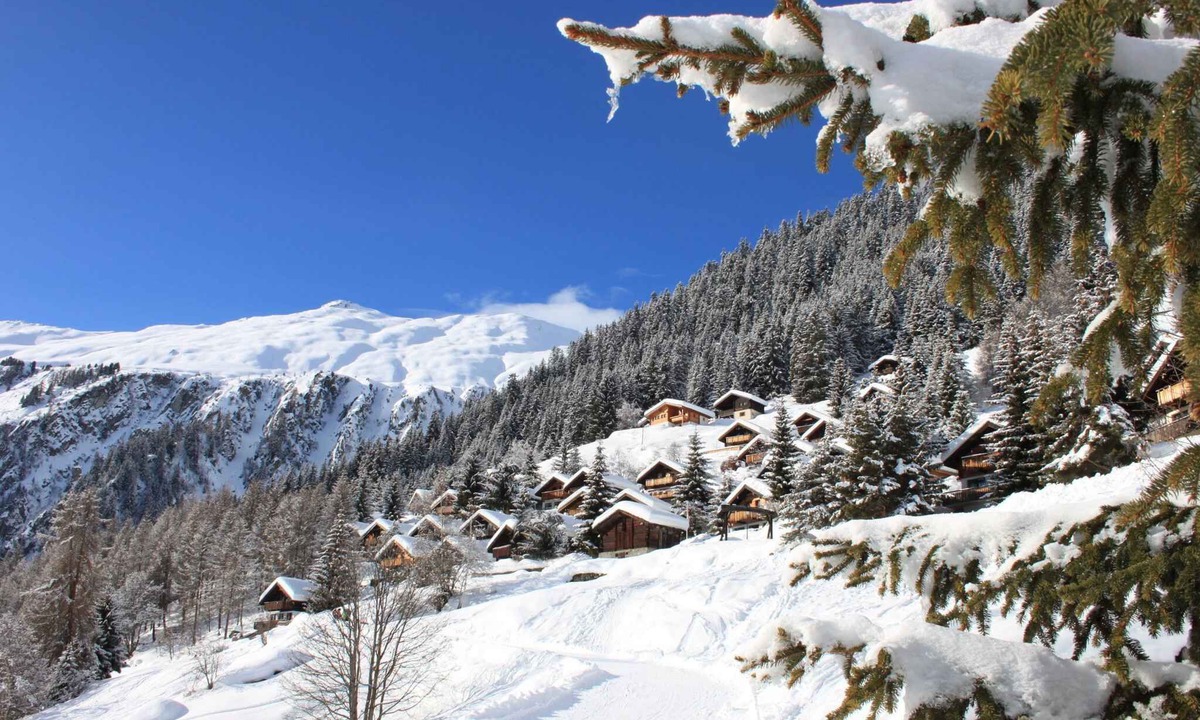 Blatten bei Naters Ski Chalet | Chalet with balcony and heating