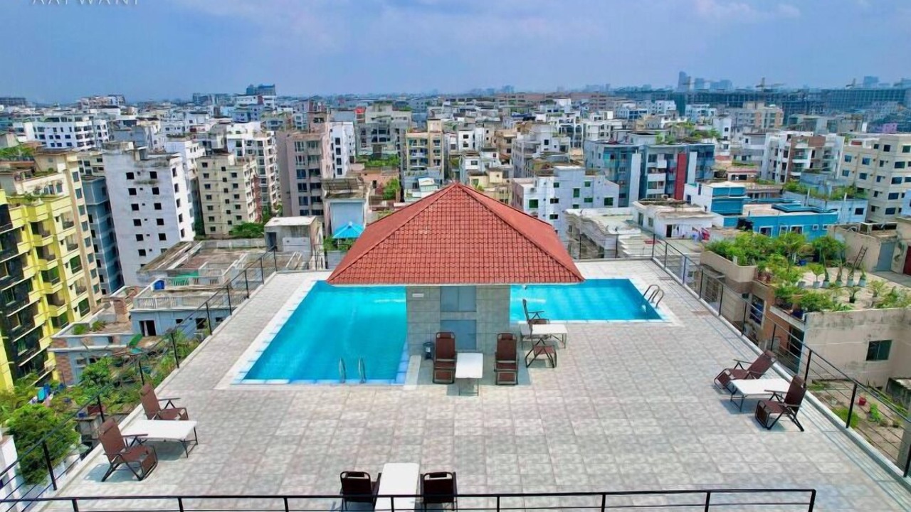 Photo of Patio Balcony in Basundhara Residential Area
