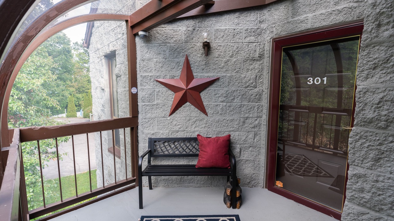 Photo of Patio Balcony in Chalet Village