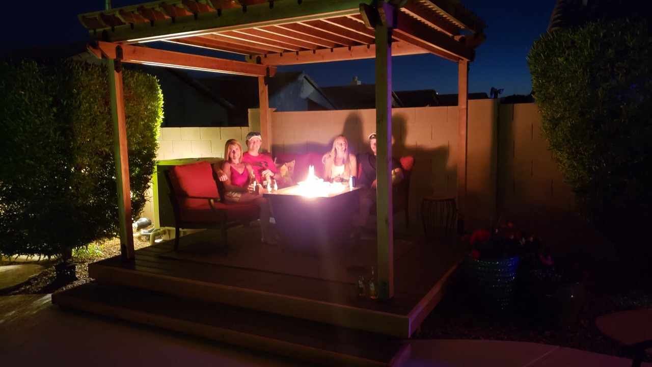 Photo of Patio Balcony in Summer Field