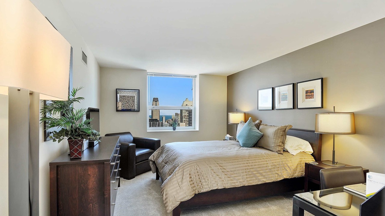 Photo of Bedroom in Downtown Chicago