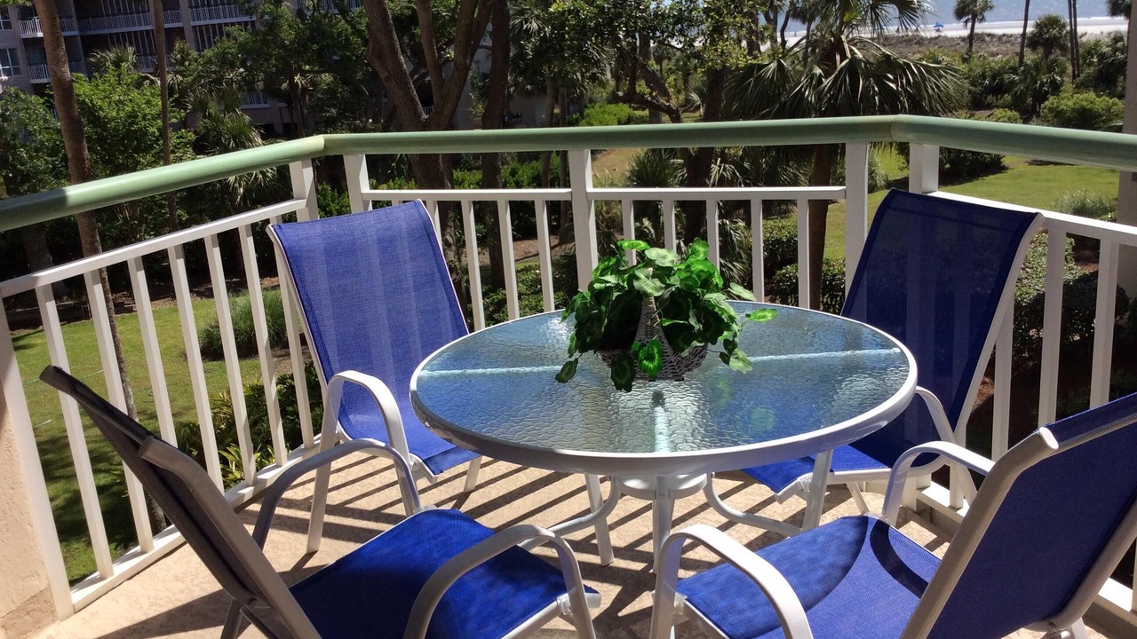 Photo of Patio Balcony in Palmetto Dunes