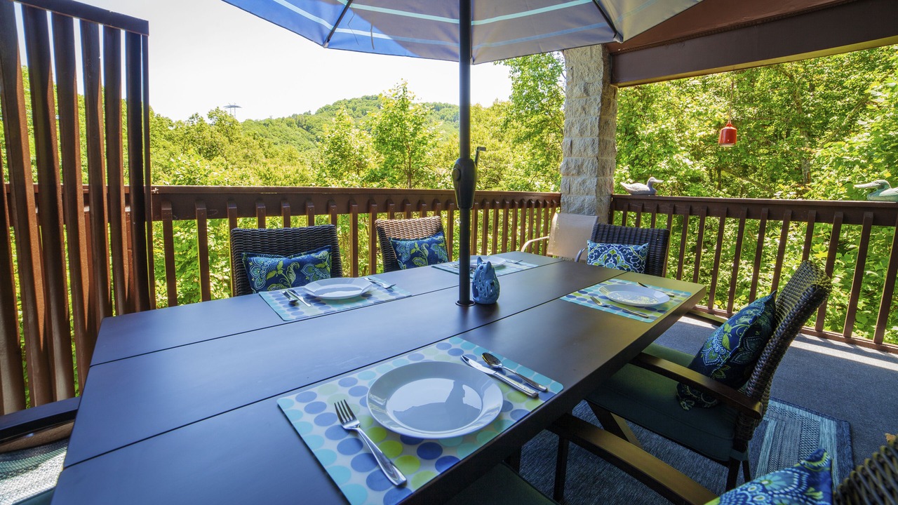 Photo of Patio Balcony in Chalet Village