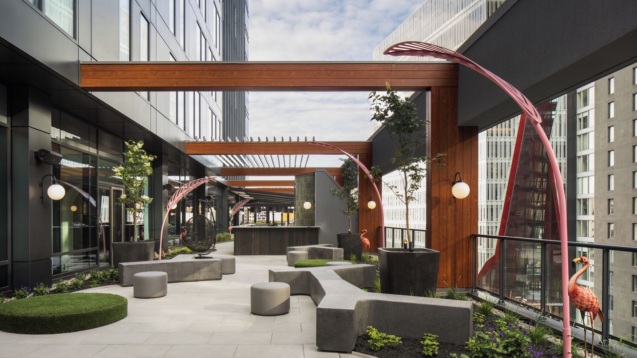 Photo of Patio Balcony in Downtown Montreal