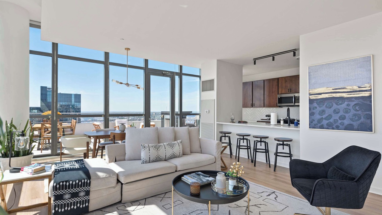 Photo of Livingroom in Downtown Chicago