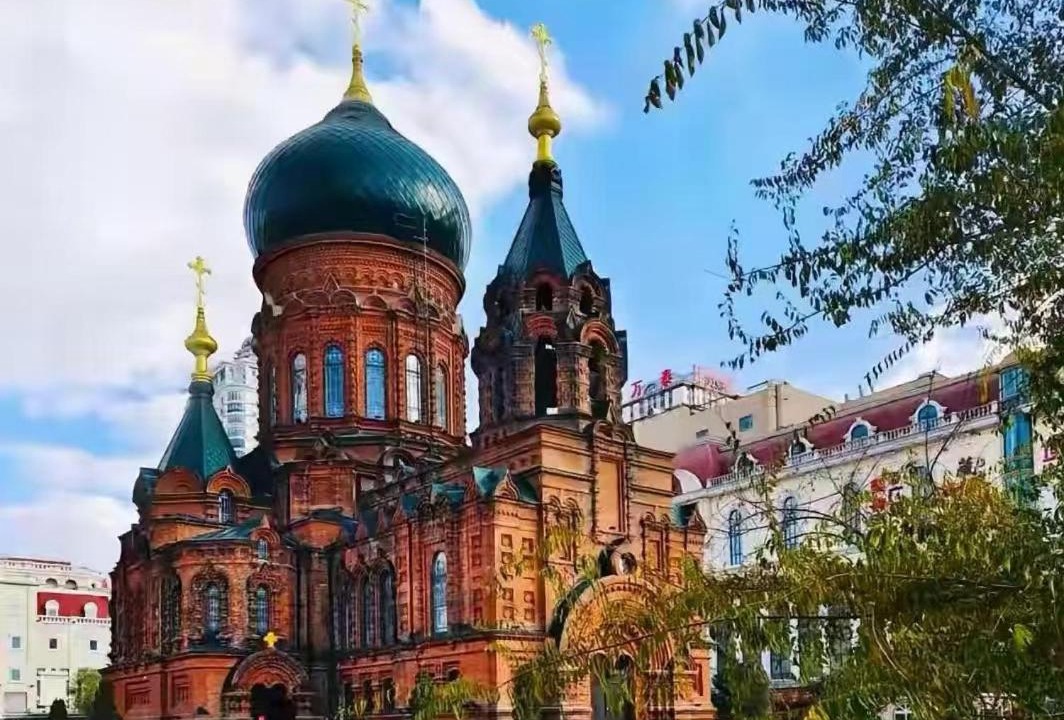 Photo of Buildings in Harbin City Center