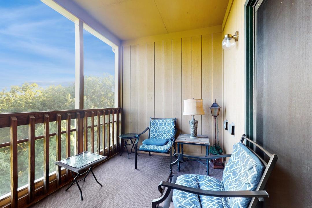 Photo of Patio Balcony in Chalet Village