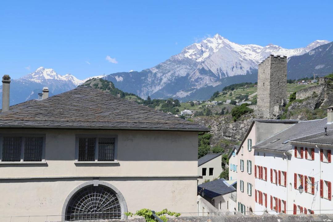 Photo of Buildings in Sion