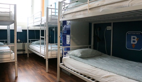 6 bed female dormitory