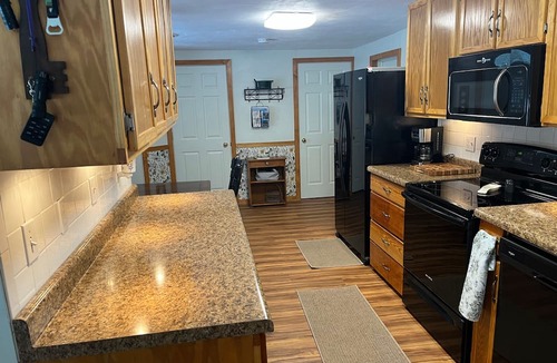 Wellston Cabin | Serenity Ridge - Private 3 bedroom cabin on 23 acres adjoining federal property